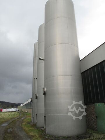 2 x 65 m³ aluminium silo / opslagsilo Zeppelin