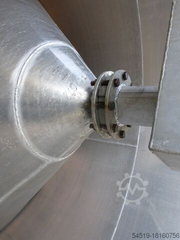 2 x 65 m³ aluminium silo / opslagsilo Zeppelin