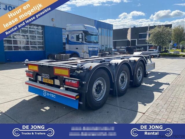 Transportul de containere D-TEC FLEXITRAILER FT-LS-S / 3x Extendable / 1x Lift ...