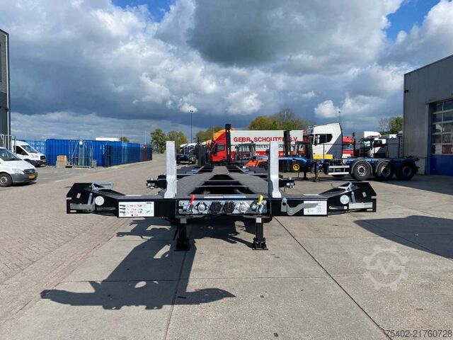 Transportul de containere D-TEC FLEXITRAILER FT-LS-S / 3x Extendable / 1x Lift ...