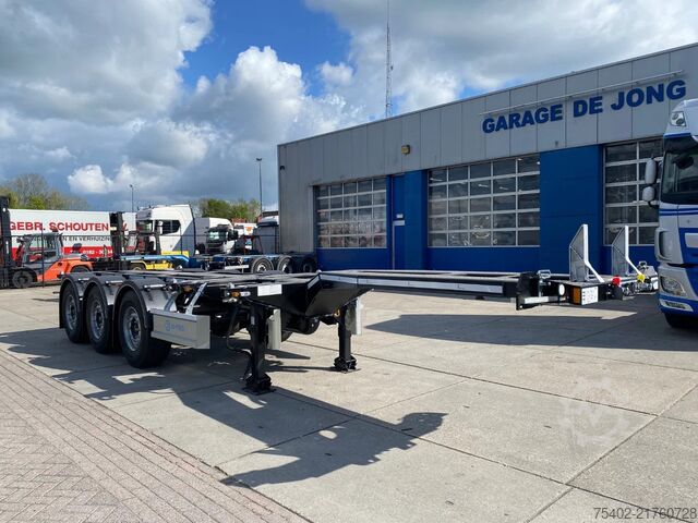 Transportul de containere D-TEC FLEXITRAILER FT-LS-S / 3x Extendable / 1x Lift ...