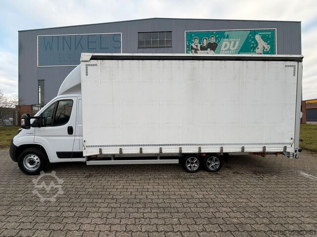 Samochód dostawczy z plandeką FIAT Ducato Plane Tandemachse 3 Achsen