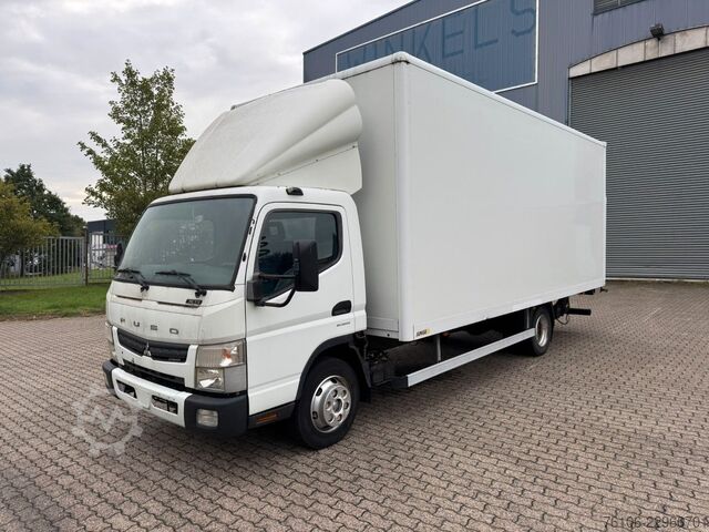 Samochód ciężarowy typu furgon FUSO Canter 7C15 Koffer mit Ladebordwand