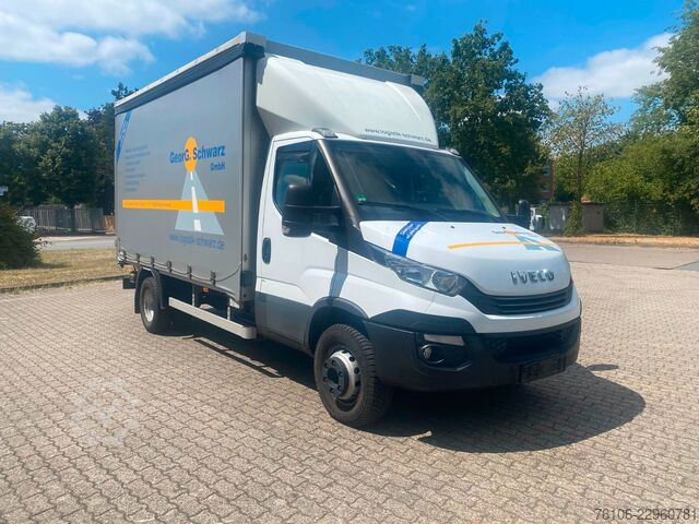 Βαν με κουρτίνα πλευράς IVECO Daily 72C18 Hi-Matic Schiebe Plane +LBW