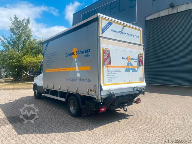 Βαν με κουρτίνα πλευράς IVECO Daily 72C18 Hi-Matic Schiebe Plane +LBW