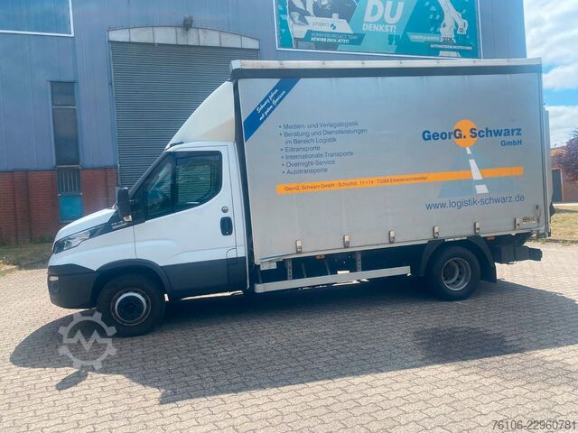 Βαν με κουρτίνα πλευράς IVECO Daily 72C18 Hi-Matic Schiebe Plane +LBW