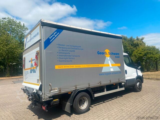 Βαν με κουρτίνα πλευράς IVECO Daily 72C18 Hi-Matic Schiebe Plane +LBW