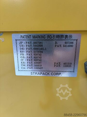 Omsnoeringsmachine Strapack RQ - 8A (FB5)