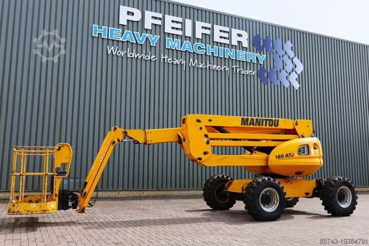 Scharnierende telescopische hoogwerker Manitou 180ATJ Diesel, 4x4x4 Drive, 18.2m Working Height,