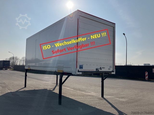 Växelflakssläp KRONE Wechselbrücke Kühlaufbau