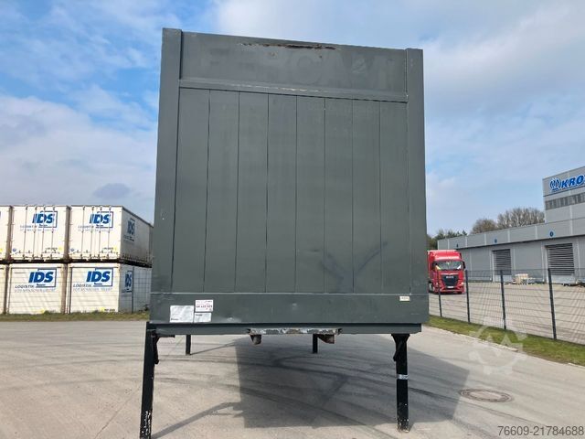 Växelflakssläp KRONE Wechselbrücke Koffer