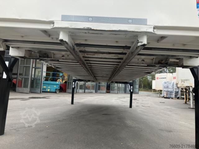 Växelflakssläp KRONE Heck Alu.- Rolltor