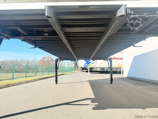 Växelflakssläp KRONE Durchladeeinheit 2 x Rolltor