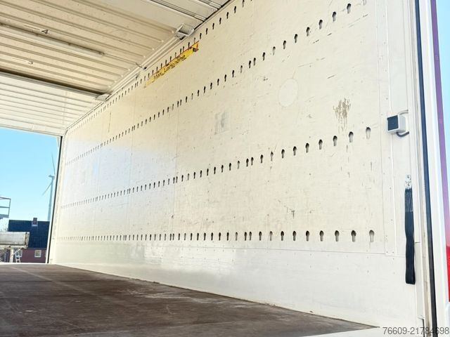 Växelflakssläp KRONE Durchladeeinheit 2 x Rolltor