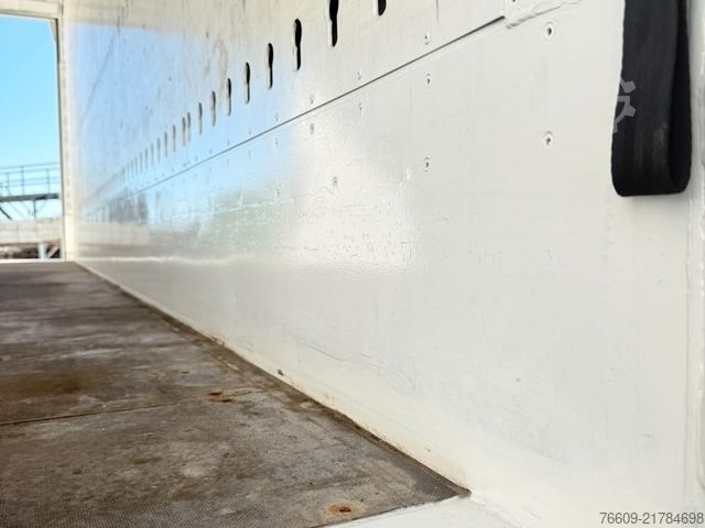 Växelflakssläp KRONE Durchladeeinheit 2 x Rolltor