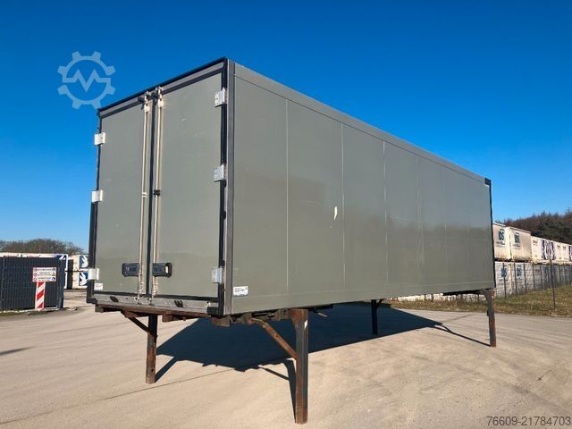 Växelflakssläp KRONE Wechselbrücke Kühlaufbau