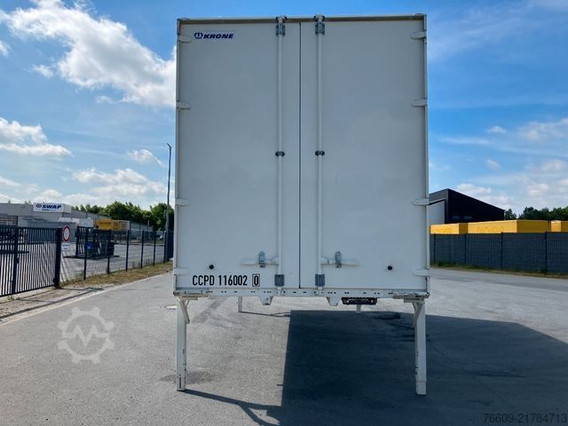 Växelflakssläp KRONE Wechselbrücke Koffer