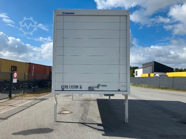 Växelflakssläp KRONE Wechselbrücke Koffer
