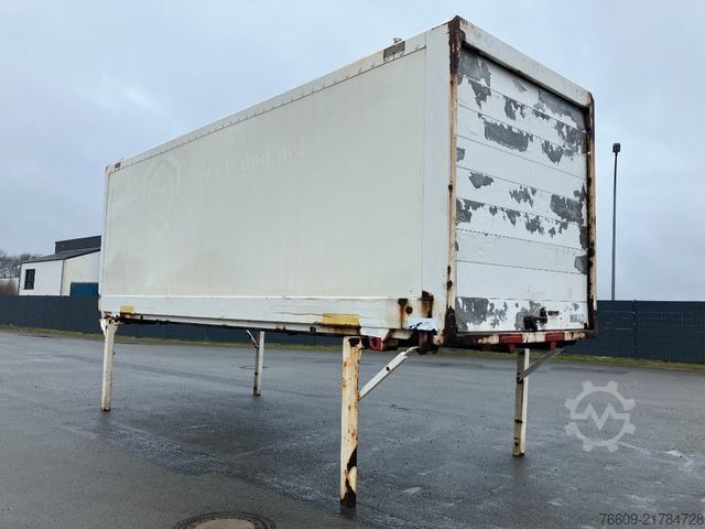 Växelflakssläp KRONE Wechselbrücke Koffer