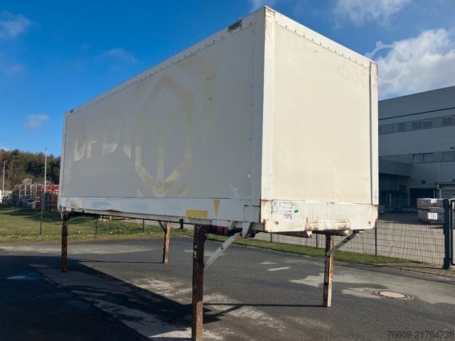 Växelflakssläp KRONE Wechselbrücke Koffer