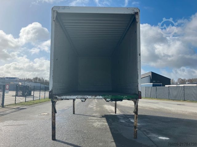 Växelflakssläp KRONE Wechselbrücke Koffer