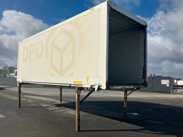 Växelflakssläp KRONE Wechselbrücke Koffer