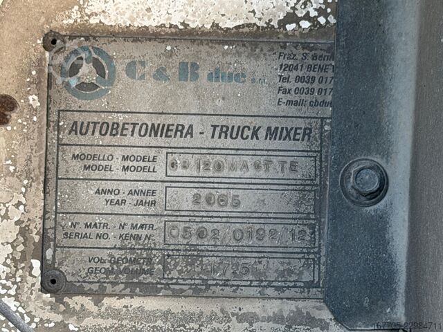 Betonmixer vrachtwagen DAF CF 85