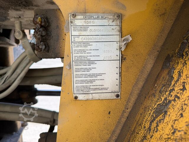 Wiellader Caterpillar 938G