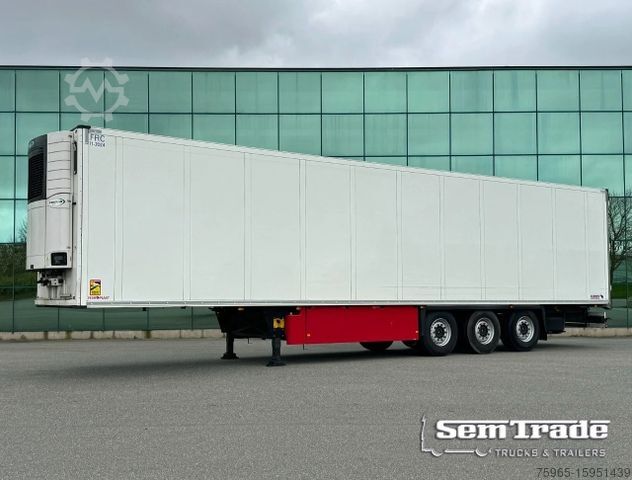 Refrigerated/iso/fresh service case SCHMITZ CARGOBULL SCB*S3B 3-AS 270 HIGH FLOWER WIDE LIFT AXLE TOP