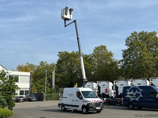 Vrachtwagenhoogwerker Renault Master  Versalift VDTL 14m 2 Per.Korb Nur 41h