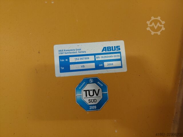 Kolomzwenkkraan ABUS VS 2T x 5.0 m