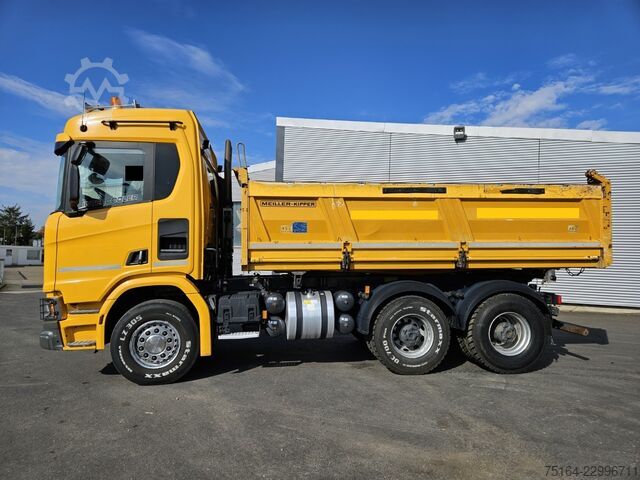 Driezijdige kipper SCANIA R 650 6x4 Bordmatik