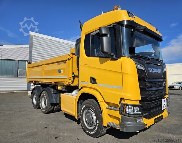 Driezijdige kipper SCANIA R 650 6x4 Bordmatik