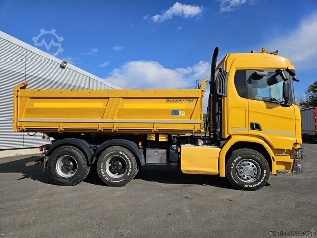 Driezijdige kipper SCANIA R 650 6x4 Bordmatik