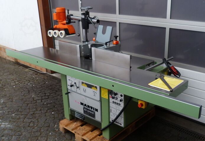 Otočná frézka otočná vřetena frézka frézka MARTIN mit Lieferung nach D und in EU T 25 mit Vorschub TOP ZUSTAND