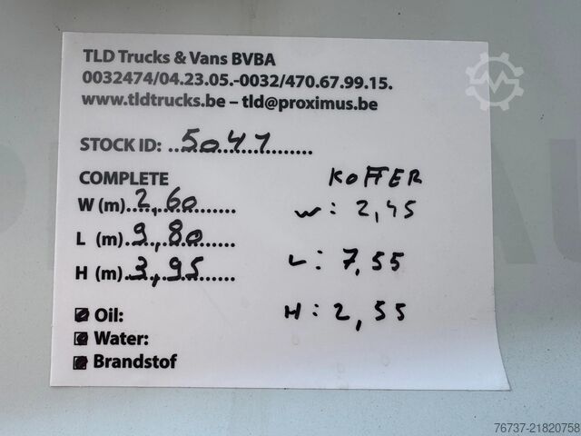 Lona DAF CF 85.360 **MANUAL GEARBOX-EURO 5-FRENCH TRUCK**
