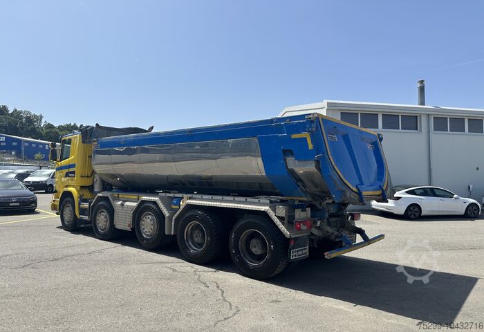 Damperli kamyon Scania G490 10x4 Thermoisoliert 17.5m³ / Swiss-Vehicle