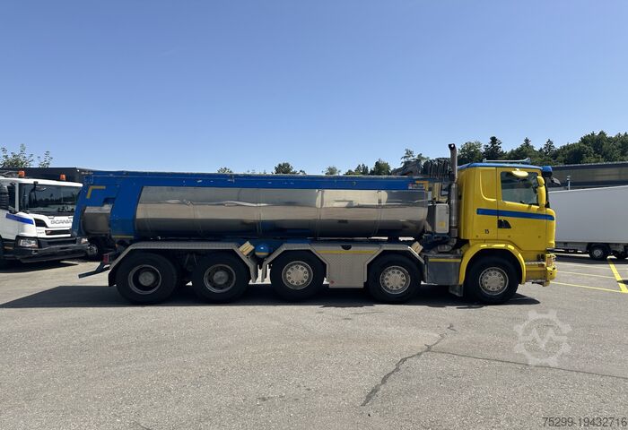 Damperli kamyon Scania G490 10x4 Thermoisoliert 17.5m³ / Swiss-Vehicle