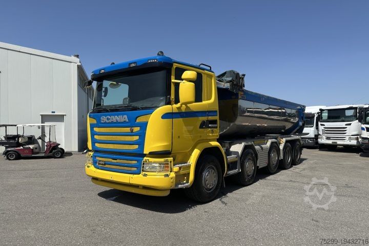 Damperli kamyon Scania G490 10x4 Thermoisoliert 17.5m³ / Swiss-Vehicle