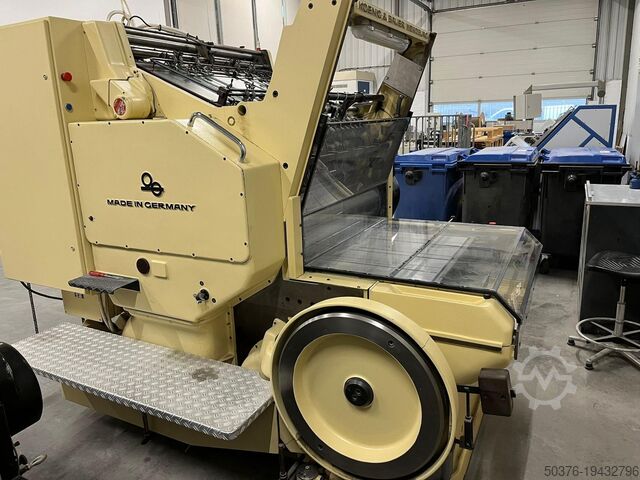 Cilinder stansmachine voor papier/karton Koenig & Bauer (KBA) Condor 72x102cm