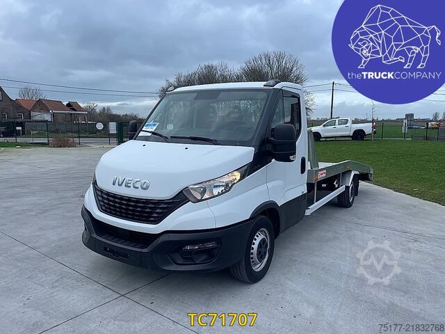 Iveco Daily 35S16 TRANSPORT AUTO + TROLIU Iveco Daily 35S16 CAR TRANSPORT + WINCH