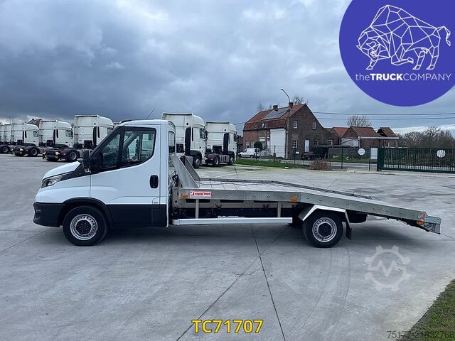 Iveco Daily 35S16 TRANSPORT AUTO + TROLIU Iveco Daily 35S16 CAR TRANSPORT + WINCH