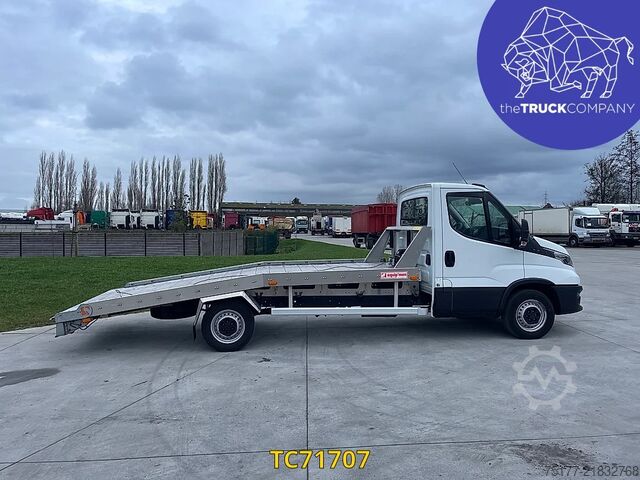 Iveco Daily 35S16 TRANSPORT AUTO + TROLIU Iveco Daily 35S16 CAR TRANSPORT + WINCH