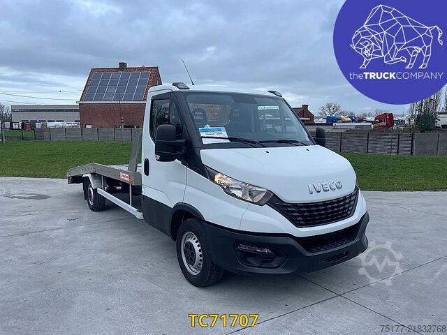 Iveco Daily 35S16 TRANSPORT AUTO + TROLIU Iveco Daily 35S16 CAR TRANSPORT + WINCH