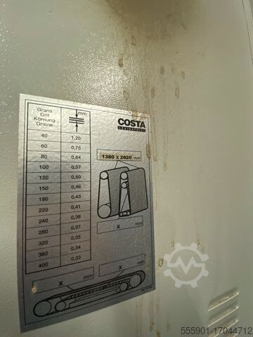 Wide belt sander Costa K6 CCC 1350