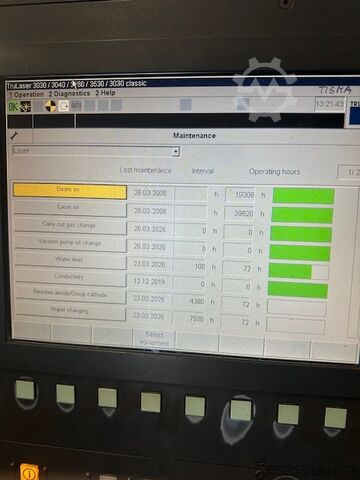 TruFlow 3200 TRUMPF TruLaser 3030