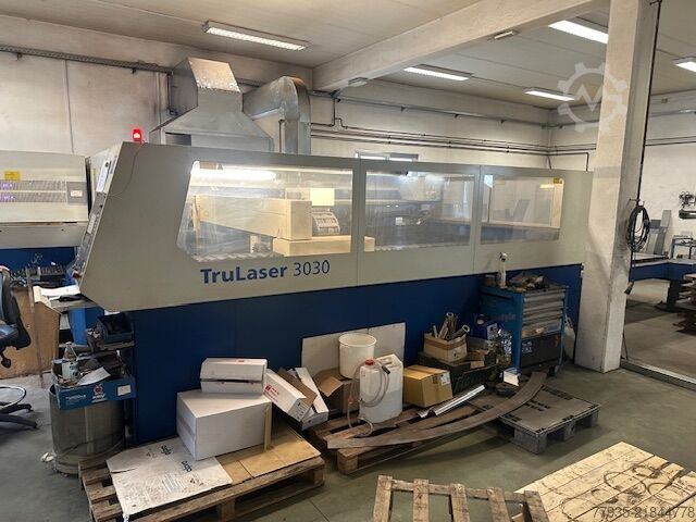 TruFlow 3200 TRUMPF TruLaser 3030