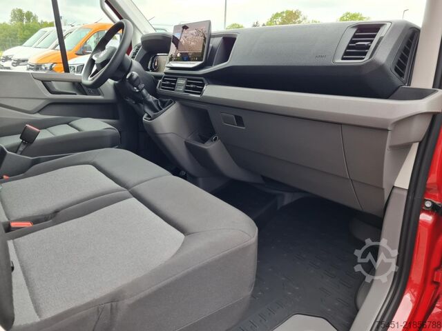 Βαν με κουρτίνα πλευράς VW Crafter 35 Pritsche Schiebeplane LED Tempom.