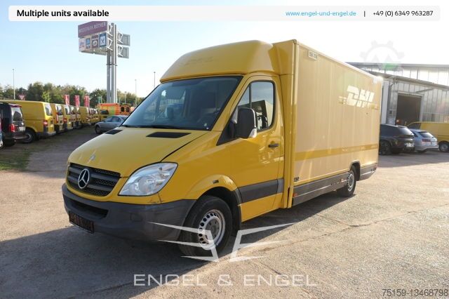 Furgon skrzyniowy mercedes-benz SPRINTER 310 CDI MAXI EURO-5 KOFFER REGALE KAMERA DURCHGANG