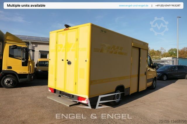 Furgon skrzyniowy mercedes-benz SPRINTER 310 CDI MAXI EURO-5 KOFFER REGALE KAMERA DURCHGANG